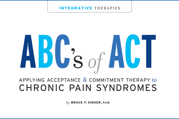 Acceptance and Commitment Therapy