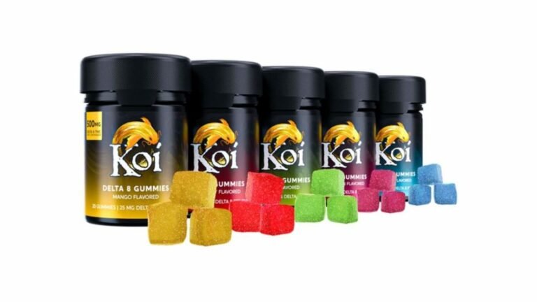 Koi Delta 8 Gummies Reviews – A Natural Fruit Flavoured Stress-Free Formula!