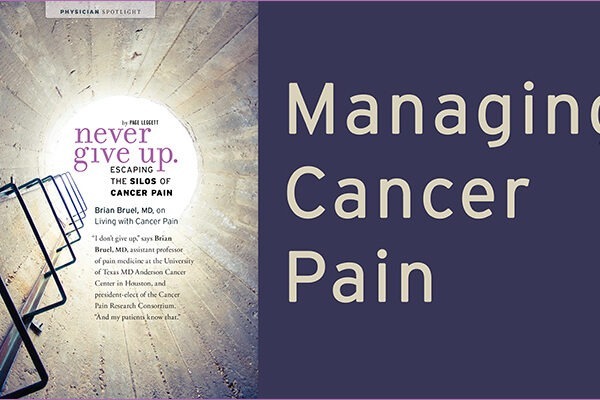 Managing Cancer Pain