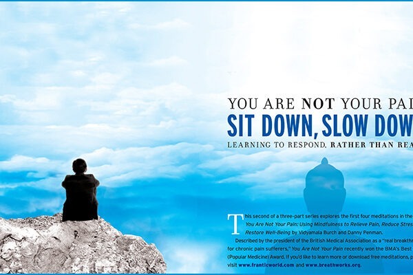 You Are Not Your Pain – Sit Down, Slow Down