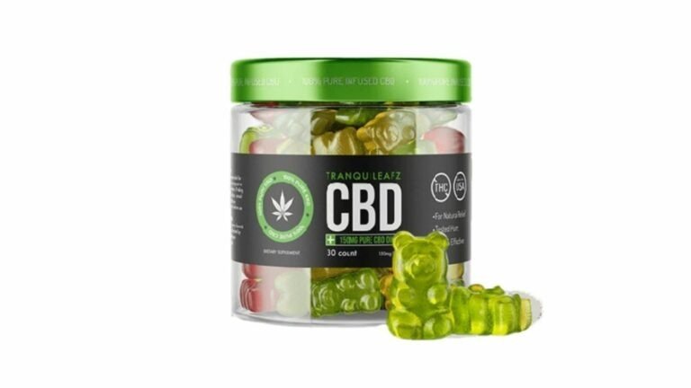 Tranquileafz CBD Gummies Reviews: An All-Natural Formula For A Quick Pain Relief!