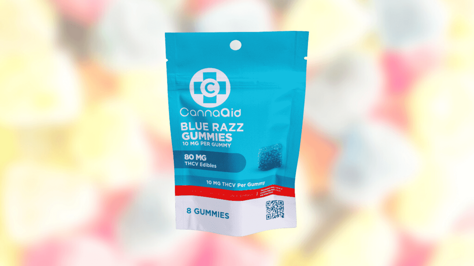 Blue Razz THCv Gummies