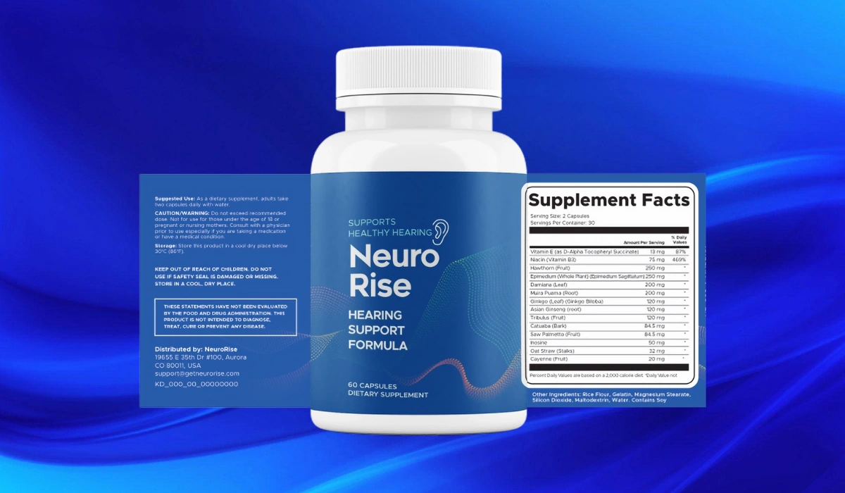 NeuroRise supplement facts