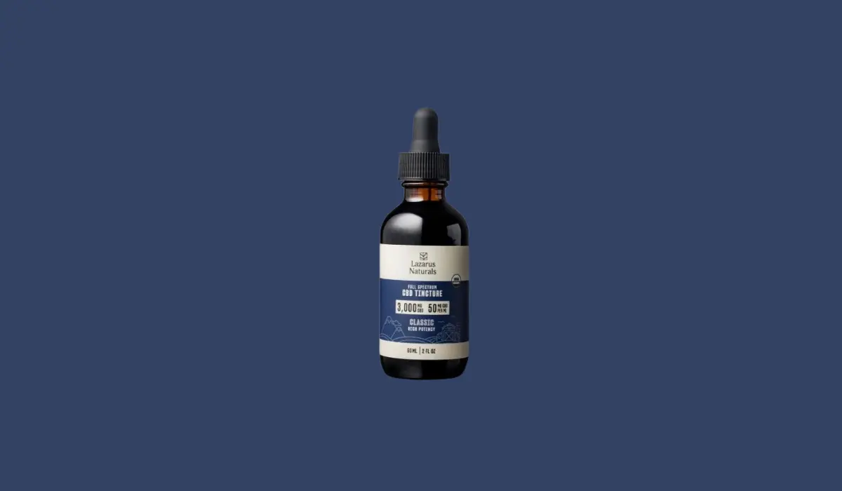 Lazarus Naturals Classic High Potency CBD Tincture 3000 mg